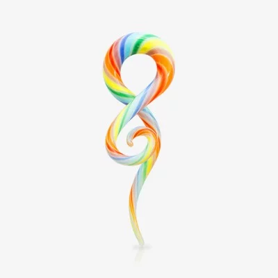 Espiral Pirulito Vidro Colors - Início